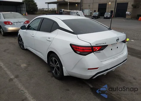 2021 Nissan Sentra Sv Xtronic Cvt z USA, uszkodzony, nr VIN 3N1AB8CV5MY317646